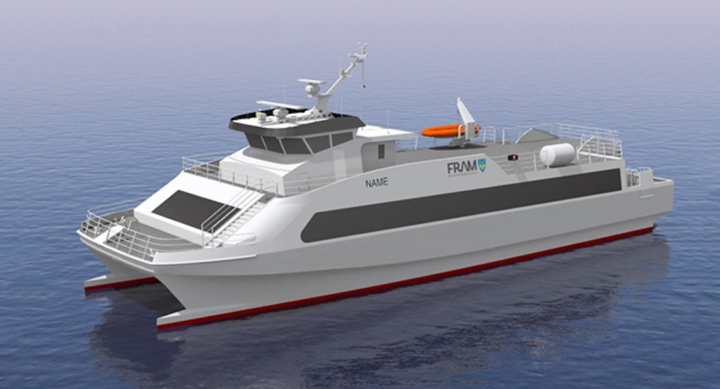 Contract signed for two passenger catamarans